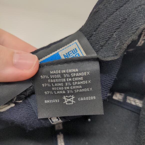 New Era MLB New York Yankees Fitted Hat Size M/L Blue Embroidered Logo - Picture 12 of 14